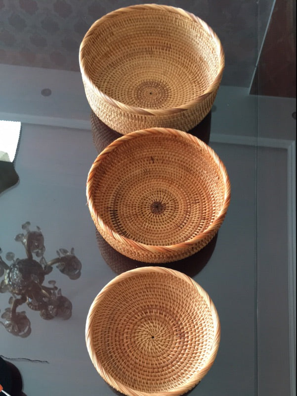Handmade Round Basket