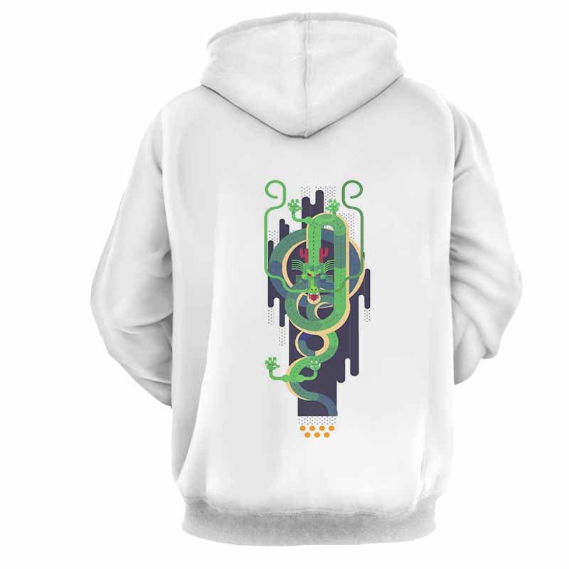 dragon design hoodie