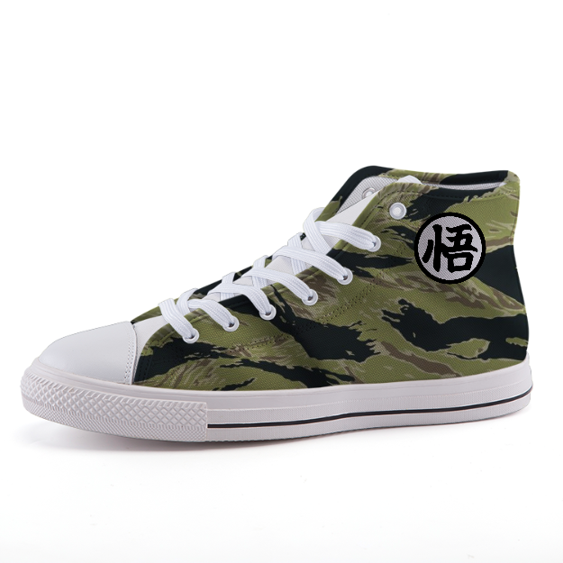 tiger stripe sneakers