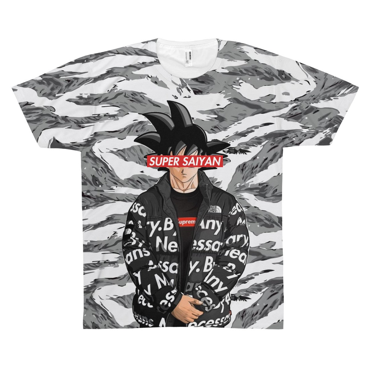 Dragon Ball Super Saiyan Goku Supreme Fan Art T-shirt ...