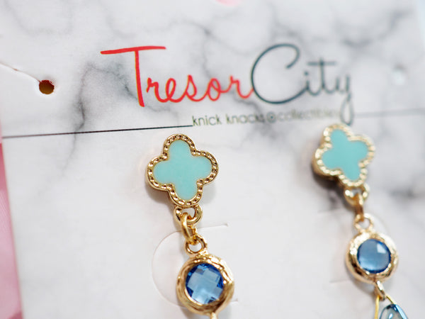tiffany clover earrings
