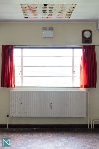 Window in the ballroom at Saltdean Lido