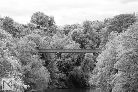 The Grade I Listed Kingsgate Bridge in Durham, designed by Ove Arup © Nick Miners