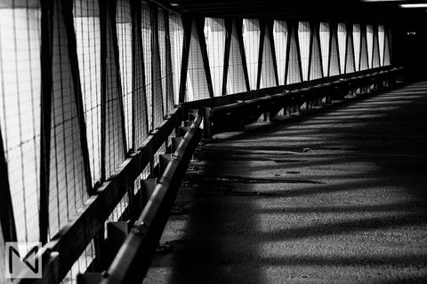 Welbeck Street Car Park View along the exterior wall © Nick Miners Photography