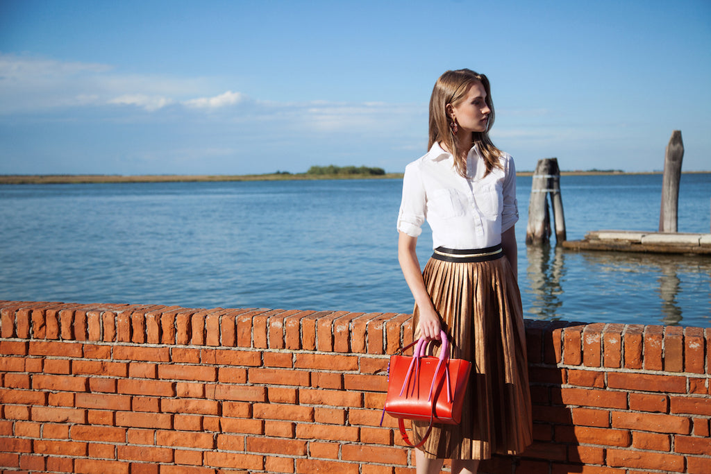 Isla Fontaine lookbook spring summer 2018 burano venice jewelry bags