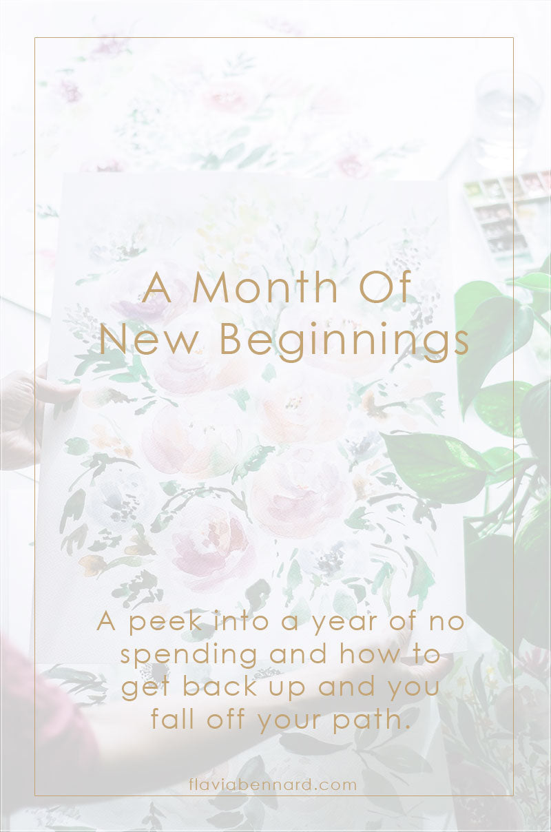 A Month Of  New Beginnings