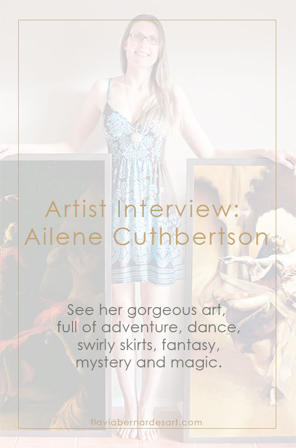 Artist Interview: Ailene Cuthbertson - flavia bernardes art blog