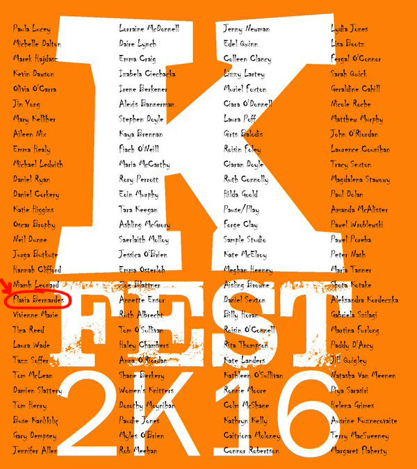 kfest 2016 Ireland