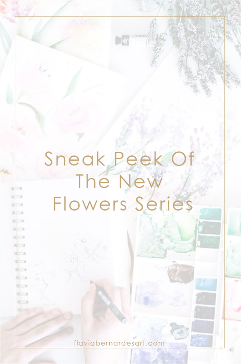 Sneak Peek Of The New Flowers Series