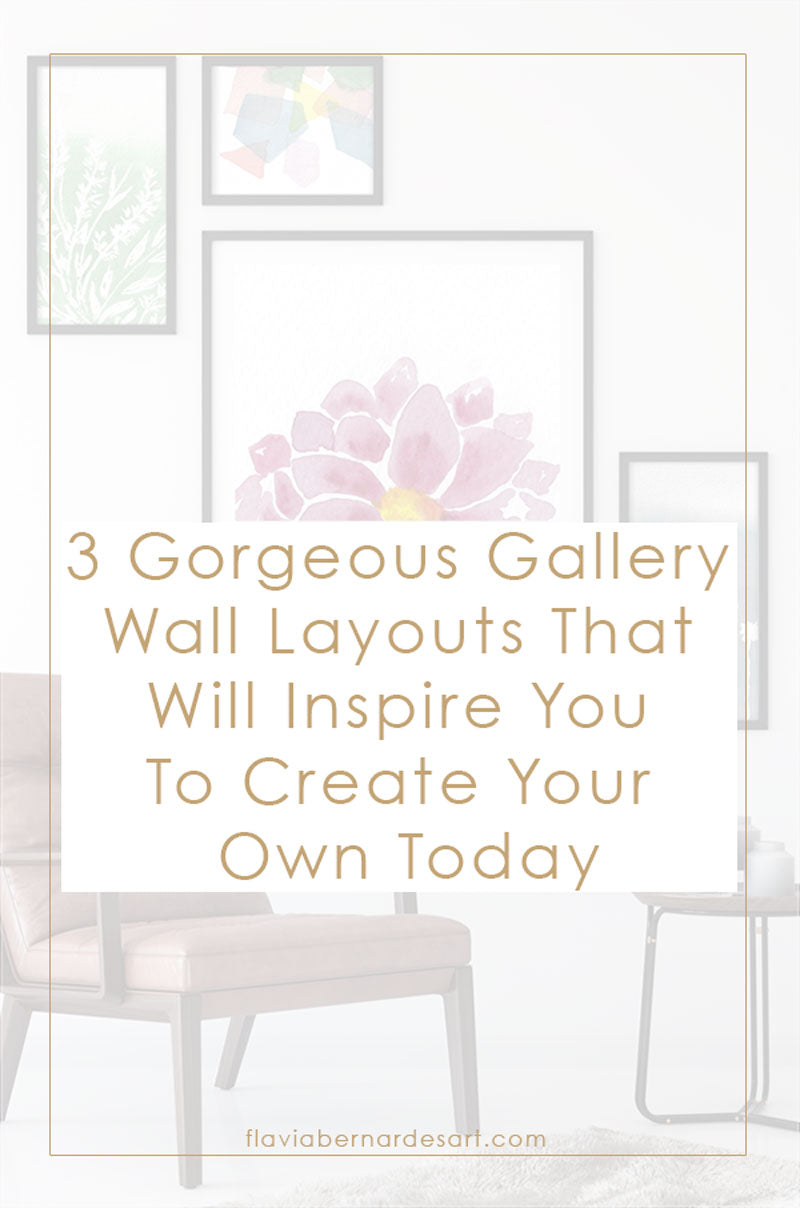 3 Gorgeous Gallery Wall Layouts That Will Inspire You To Create Your Own Today