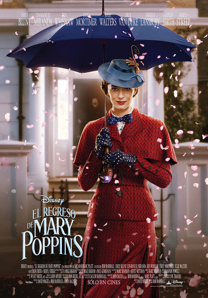 El Regreso de Mary Poppins - posters y nuevo video