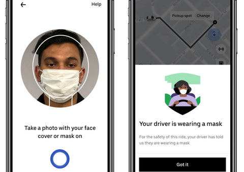 Uber presenta tecnología de verificación de uso de cubrebocas