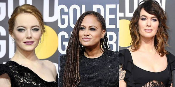Emma Stone, Lena Headey y Ava DuVernay, utilizarón NARS en los Golden Globe Awards 2018.