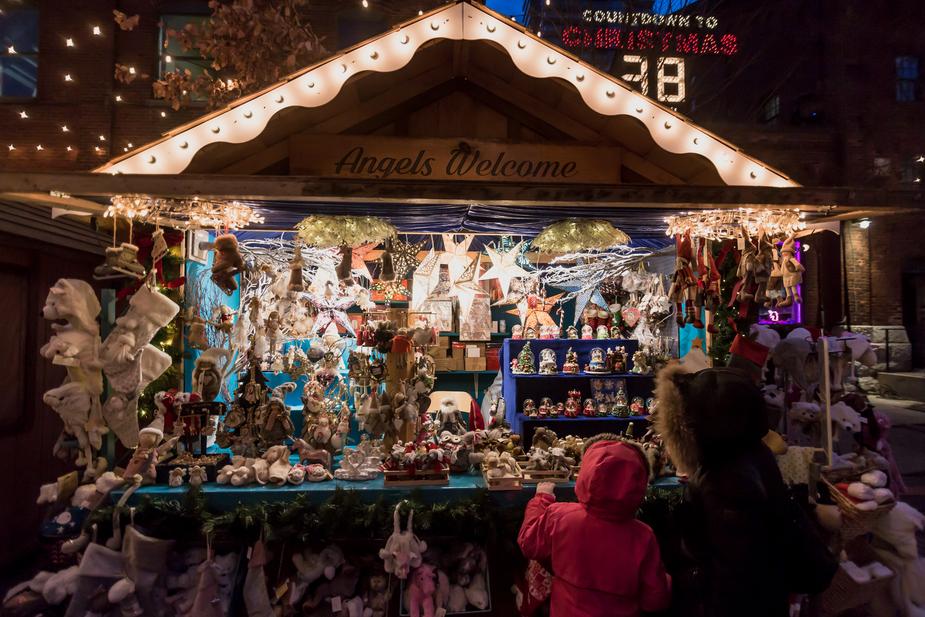 kerstmarkt - kerstlichtjes