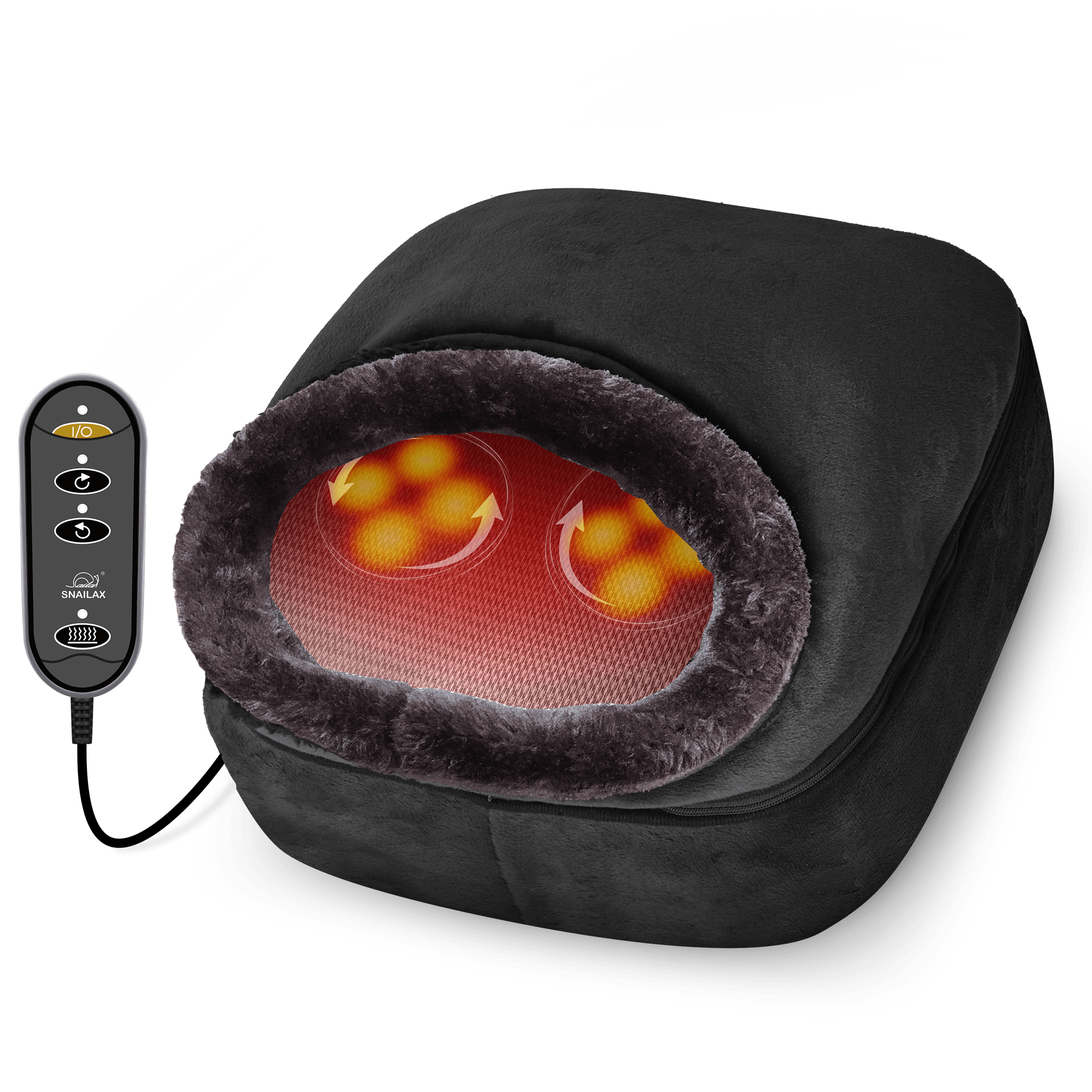 snailax foot warmer with massage