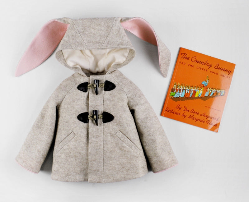 Snowshoe Bunny Coat and The Country Bunny and the Little Gold Shoes