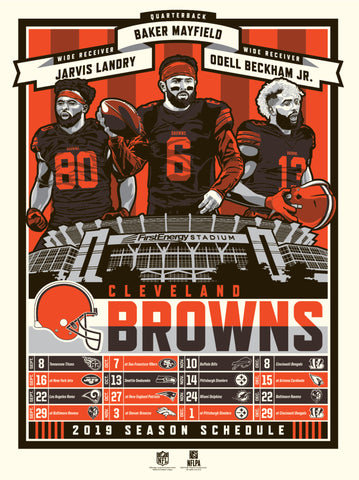 Phenom Gallery Releases First NFL Print: Limited-Edition Cleveland Bro