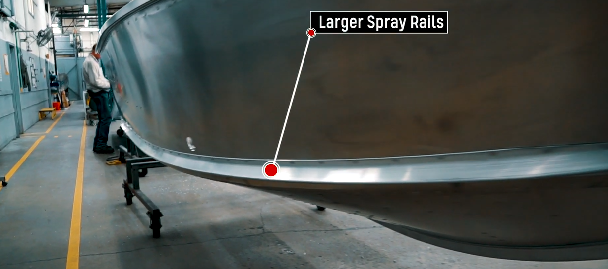 Large Spray Rails