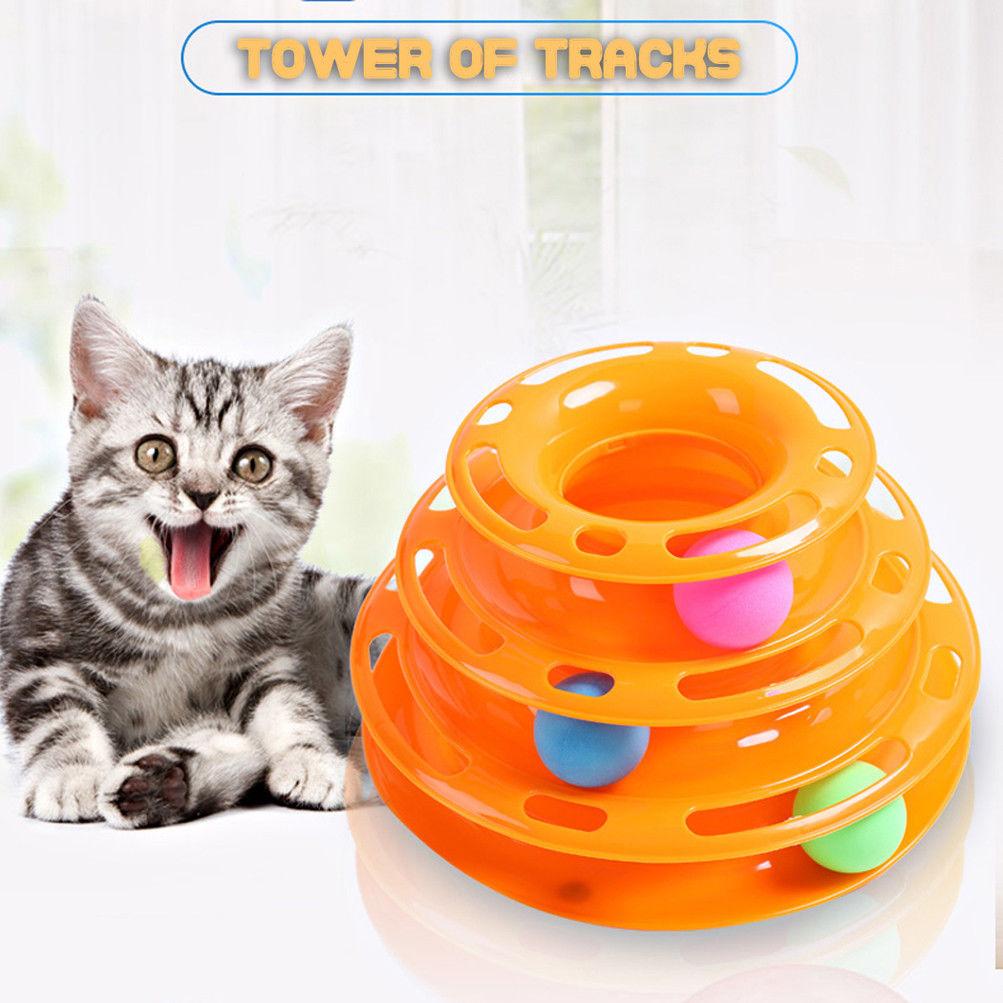 tower of tracks cat toy