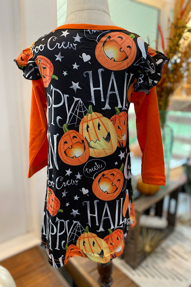 Toddler Halloween Themed Dress