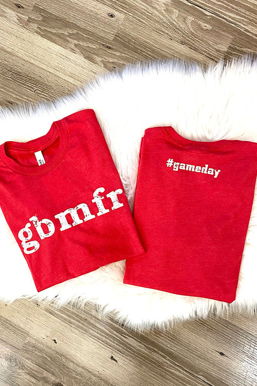 gbmfr Red Game Day Tee