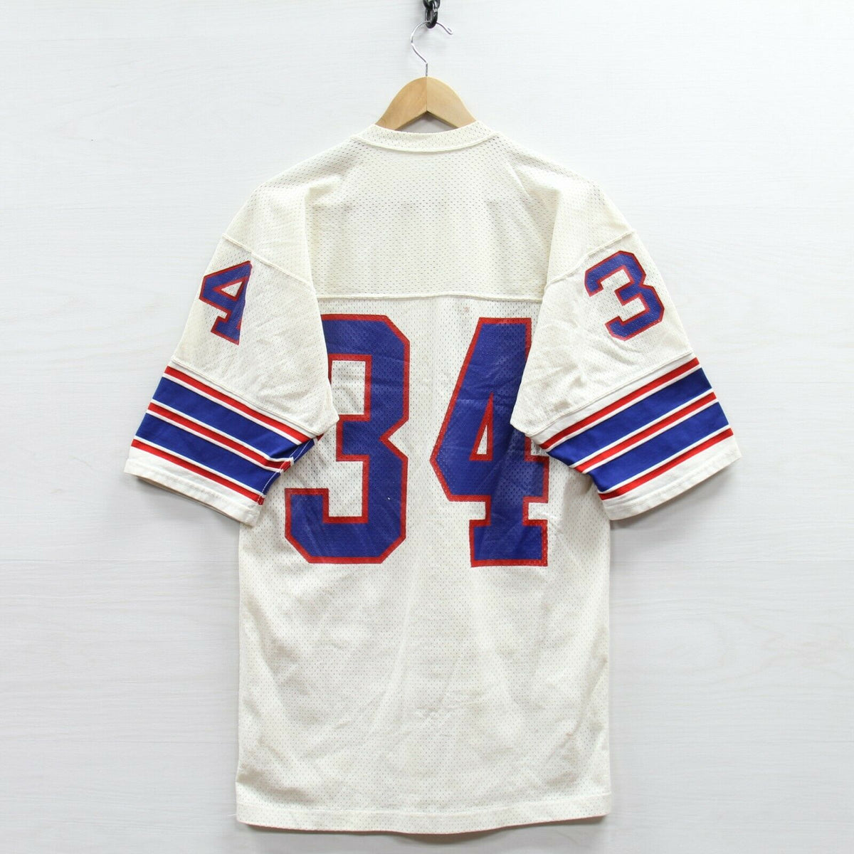 1) Vintage Buffalo Bills #34 Sand Knit 