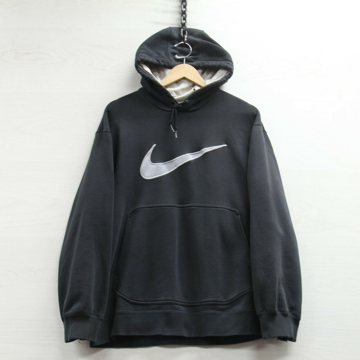 nike hoodie big tick