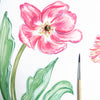 tulip watercolor_Grey hall design_silk scarf