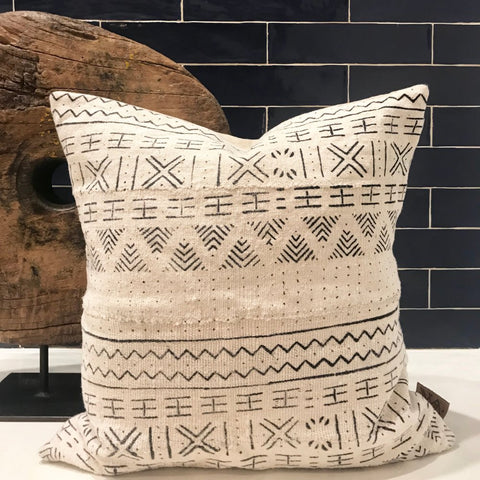 Mudcloth Pillow Boho Style Decor