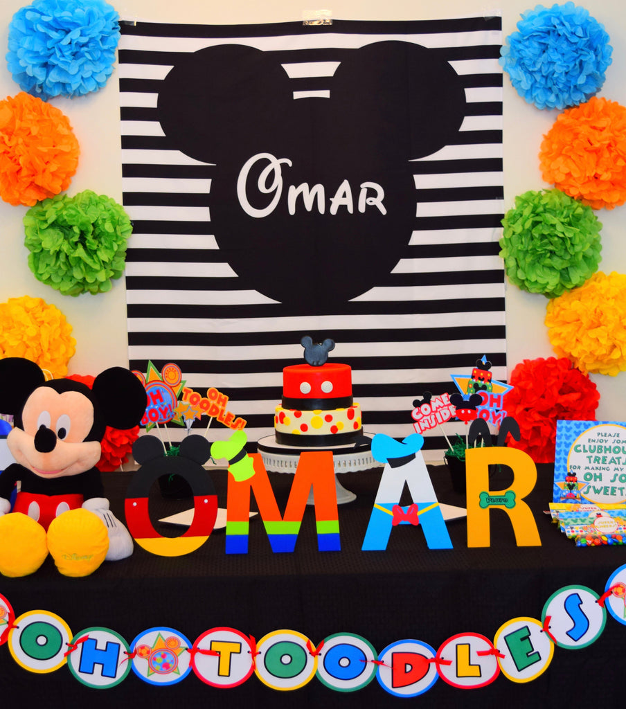 Mickey Party Banner