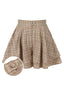 [Pre-sale] Khaki 1950s Plaid Ruffle Shorts