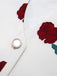 [Pre-Sale] White 1950s Roses Vintage Sleeveless Top
