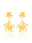 Vintage Alloy Flower Windmill Earrings