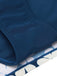 [Pre-Sale] Blue 1940s Floral Ruffles Halter Swimsuit