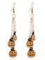 1950s Pumpkin Halloween Earring