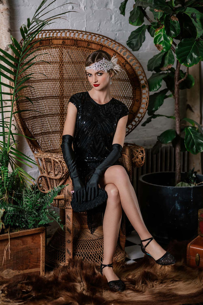 1920s Fringe Flapper Dress