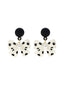 Retro Polka Dot Bowknot Earrings