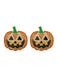 1950s Halloween Grimace Pumpkin Earring