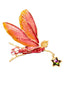 Light Pink Butterfly Fairy Brooch