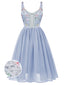 1950s Butterflys Lace-up Swing Vintage Dress