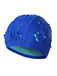 Hand-Made Three-Dimensional Petal Swimming Cap