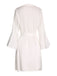 2PCS White 1960s Lace Patchwork Nightfgown