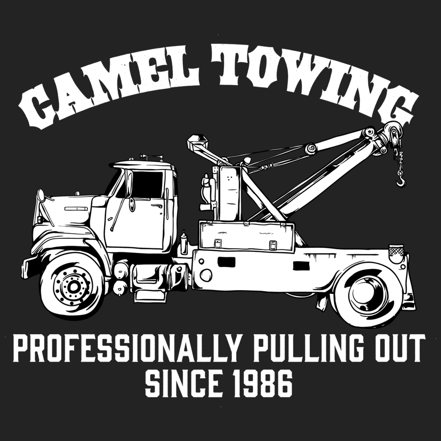 Camel Towing Tagged Cotton Tee The Dude S Threads