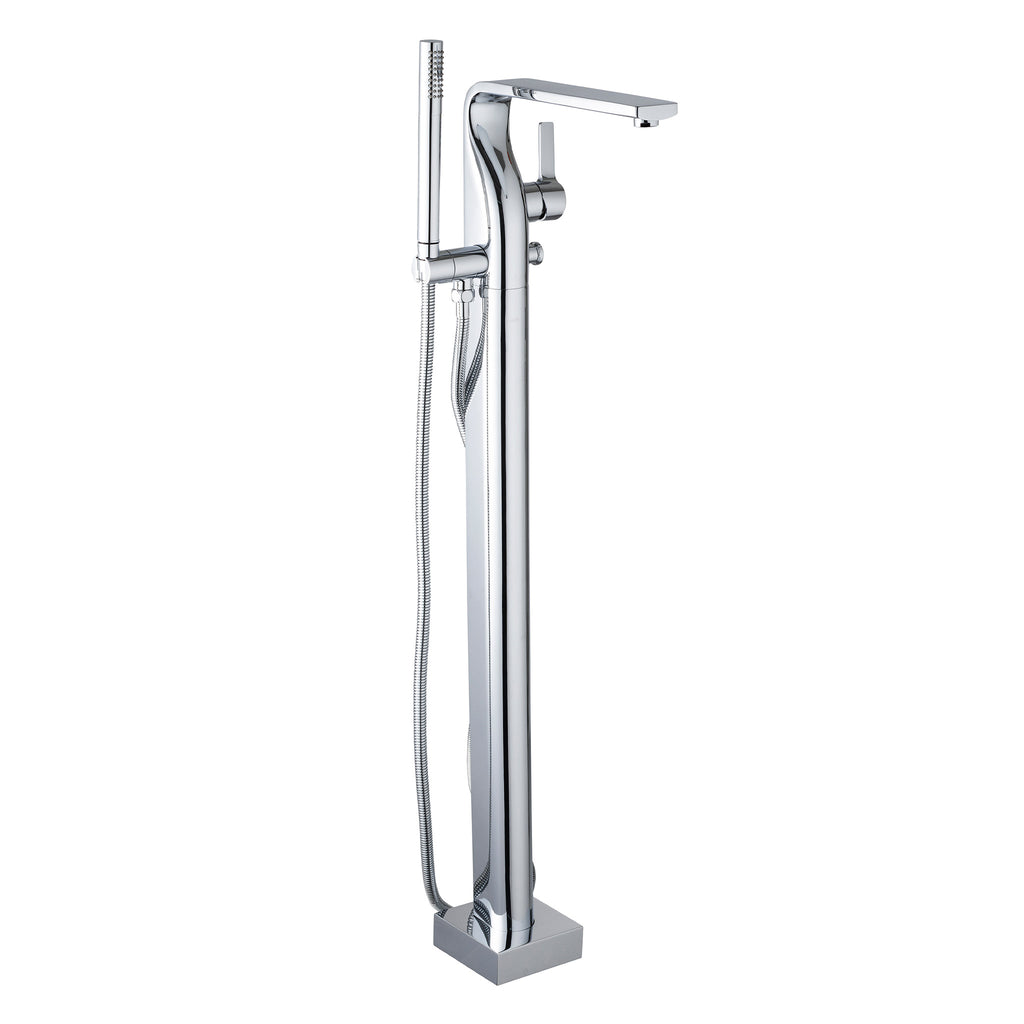 Jtp Curve Floor Mounted Bath Shower Mixer Tap