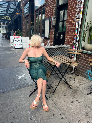 The Say Less Dress - Emerald
