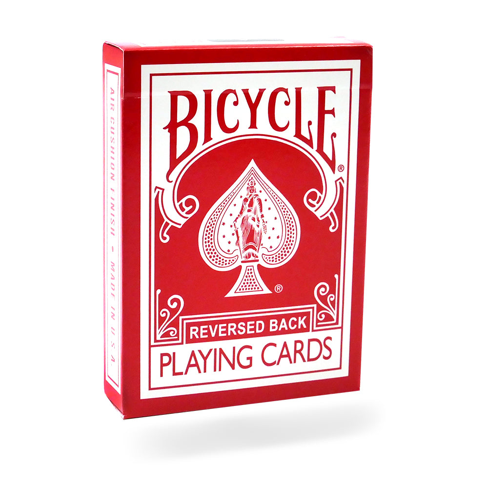 BICYCLE REVERSED BACK PLAYING CARDS RED DECK 2ND GENERATION MAGIC TRICKS GAMES 