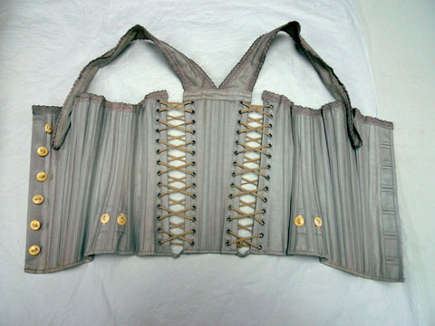 C1900-1905 CHILDRENS CORSET: SYMINGTON CORSET COLLECTION RESOURCES CENTRE (BARROW-ON-SOAR, UK)