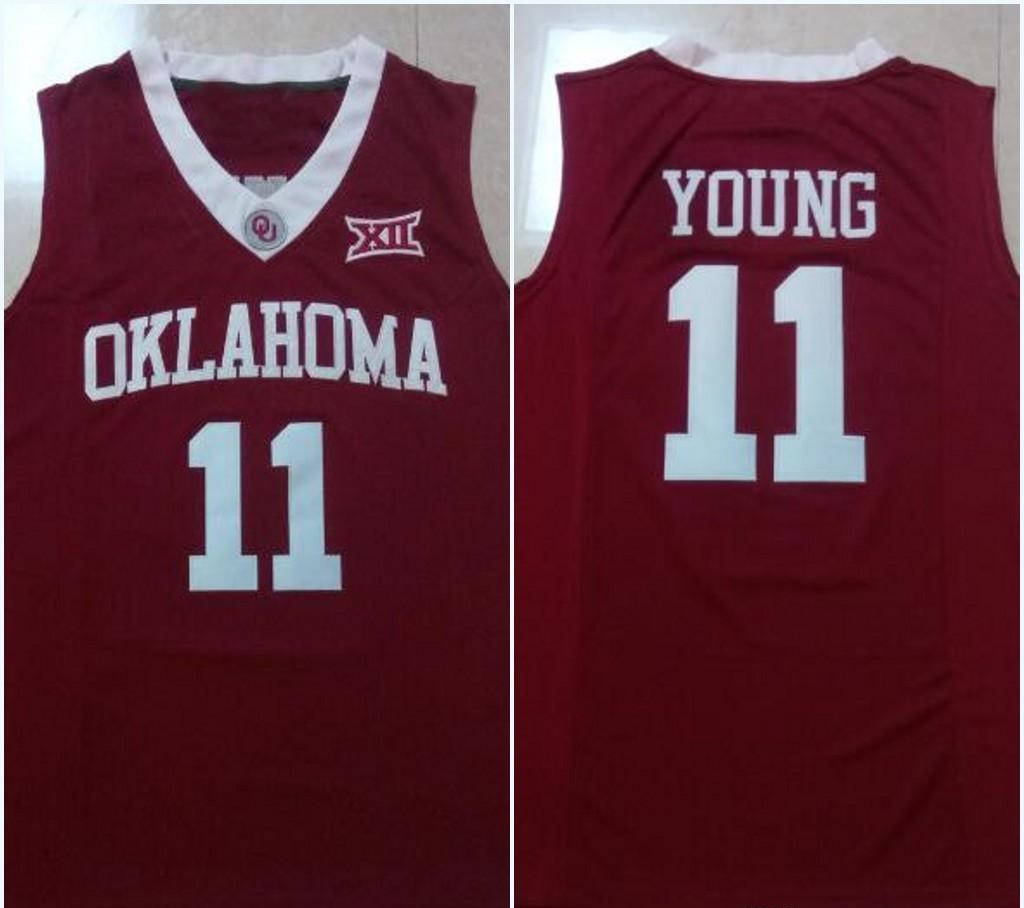 Trae Young Oklahoma Sooners Jersey 