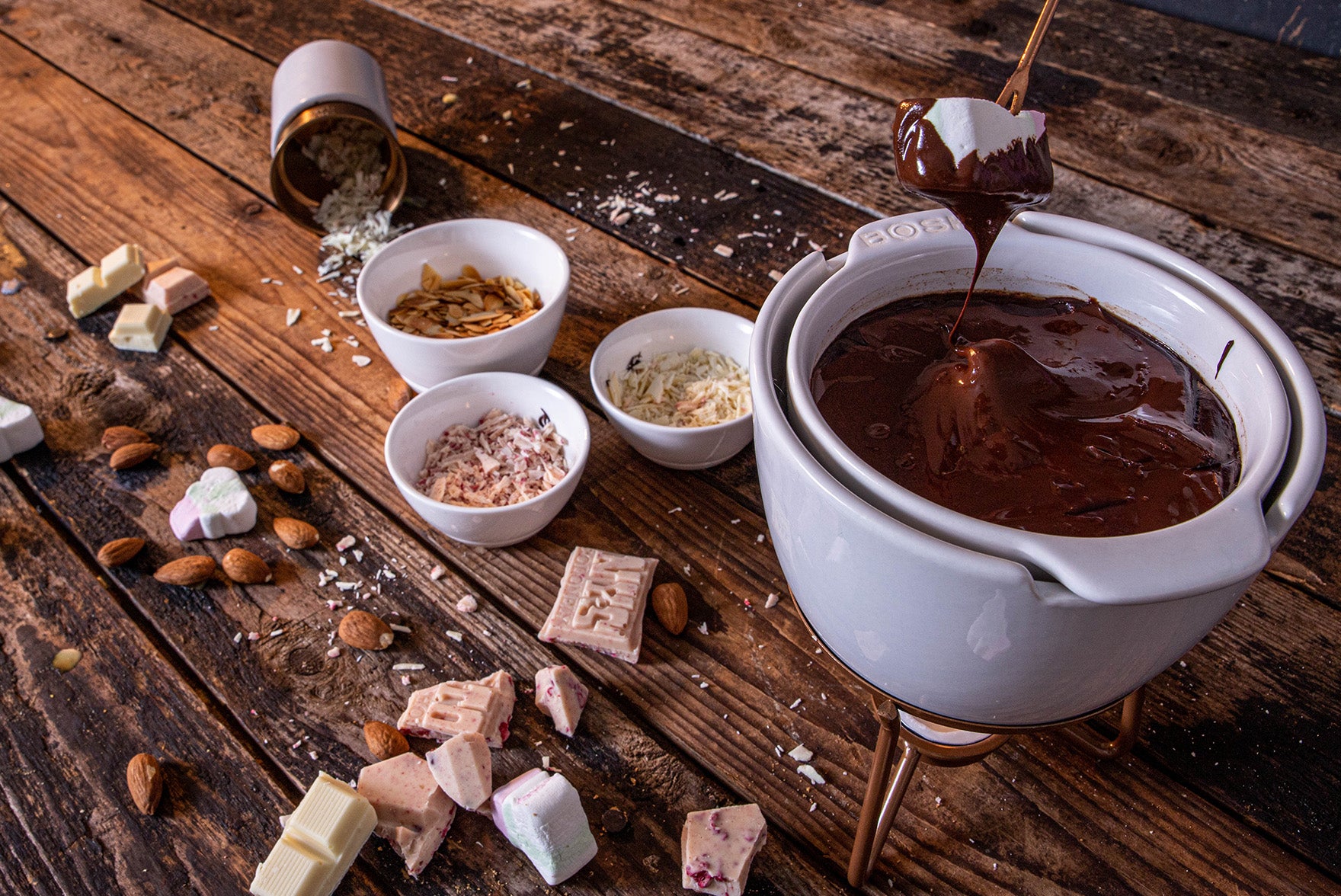 aangenaam Subtropisch Stapel Chocoladefondue met Tony's chocolonely en marshmallows | BOSKA Food Tools |  BOSKA Food Tools | Hoge kwaliteit food tools met levenslange garantie