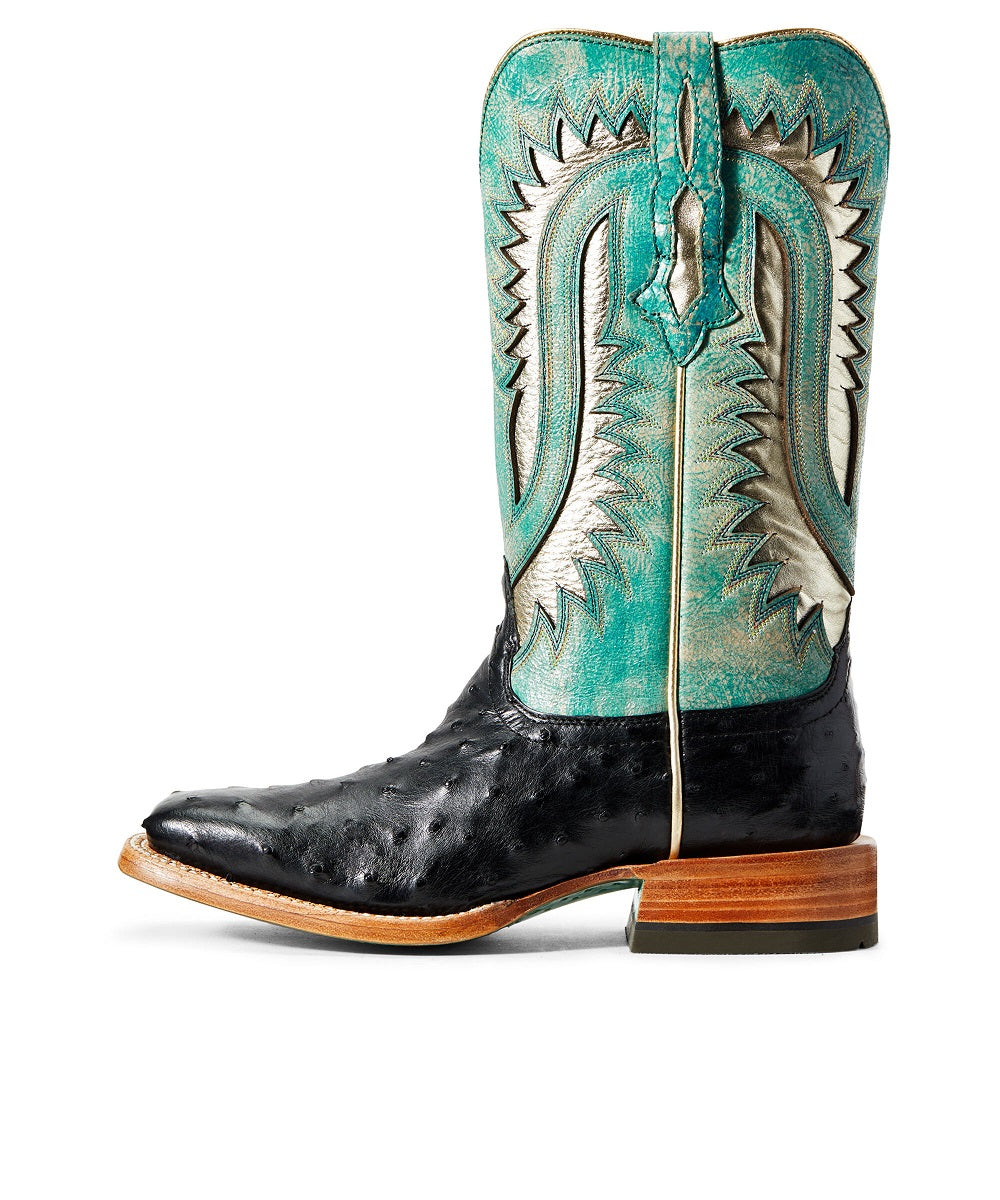 women's ariat ostrich skin boots